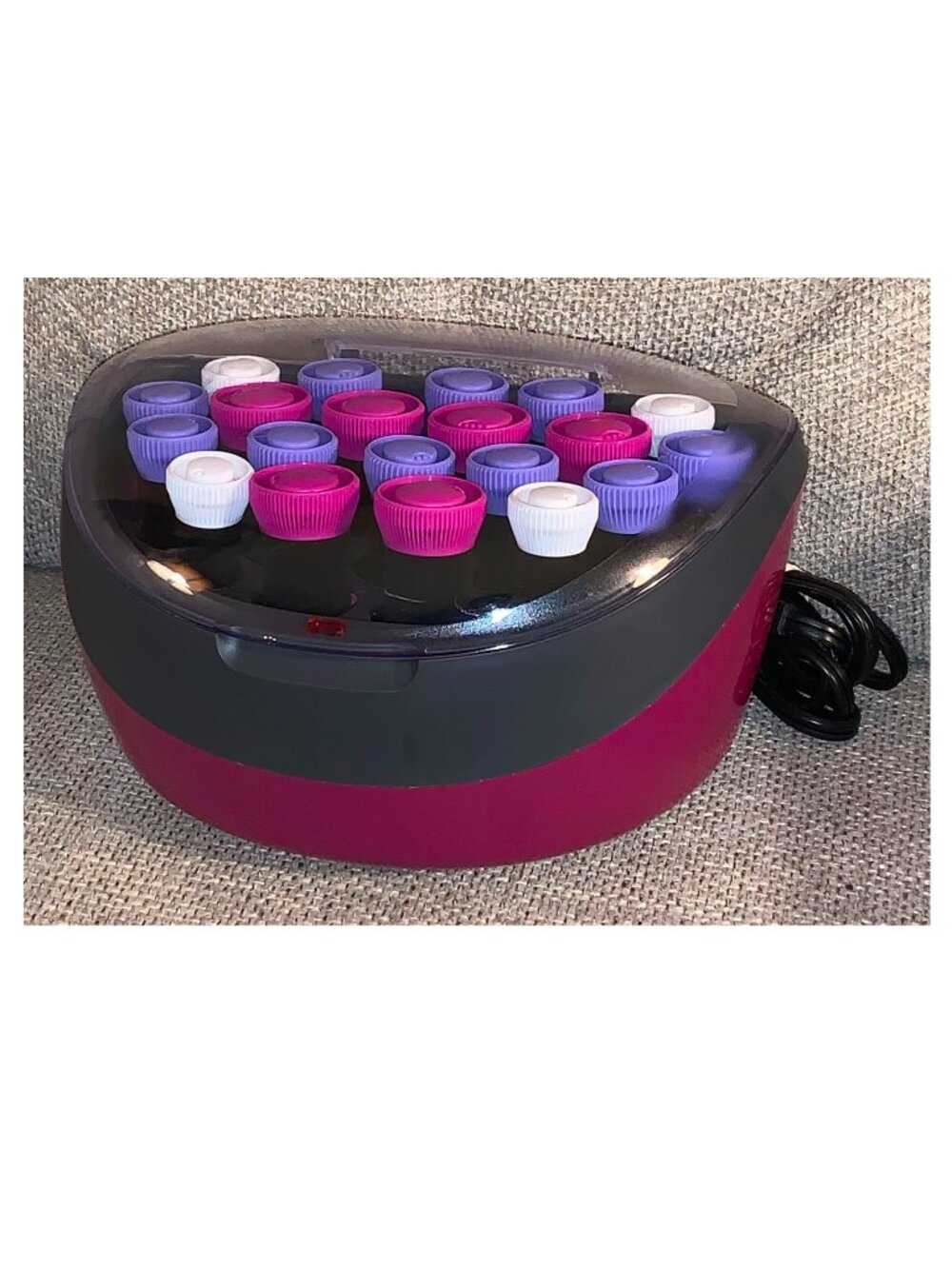 Remington H5600 Ionic Hair Setter with 20 Velvet Rollers, No Clips